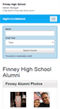Mobile Screenshot of finneyhighschool.org