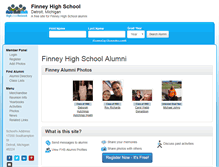 Tablet Screenshot of finneyhighschool.org